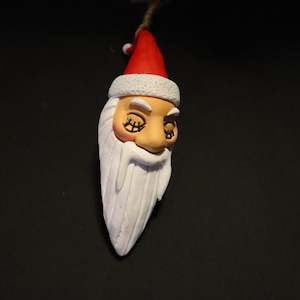Shrunken head Santa