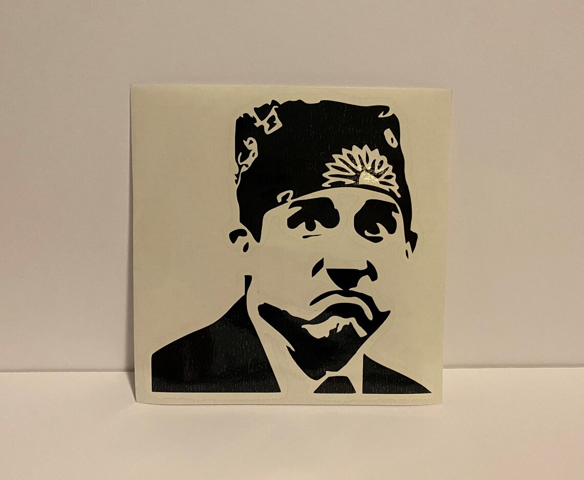 The Office Prison Mike Sticker/window Decal permanent Etsy