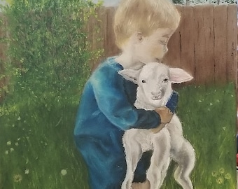 A Boy and His Goat