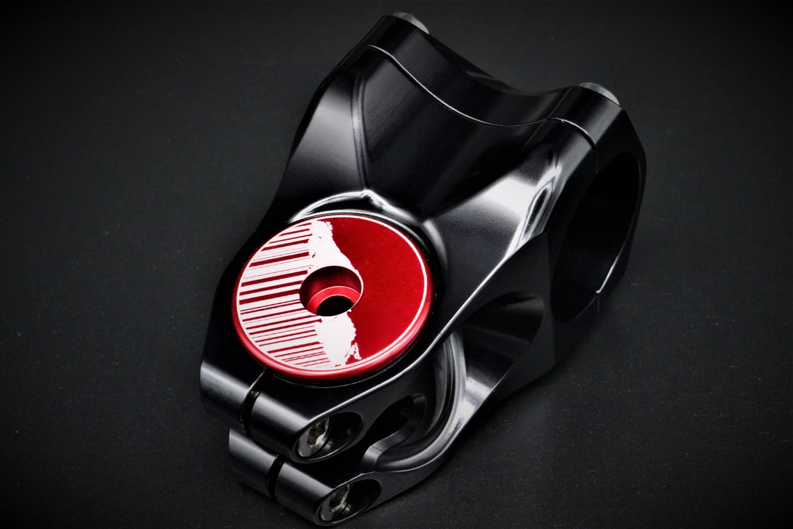 Mountain bike Top Cap Vancouver Island Titanium Bolt included Etsy