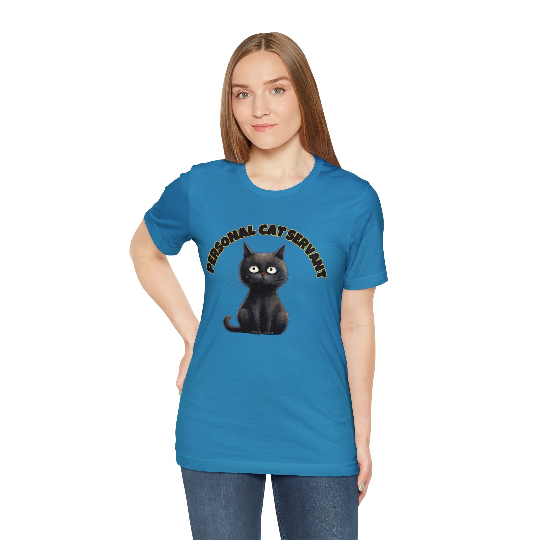 Cat Servant Unisex Jersey Short Sleeve Tee - Etsy