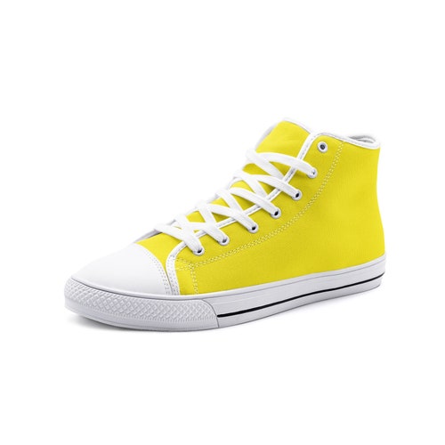 T.C Mens High Top Canvas Shoes Etsy