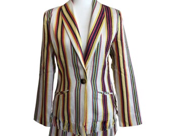 Striped Summer Suit Set