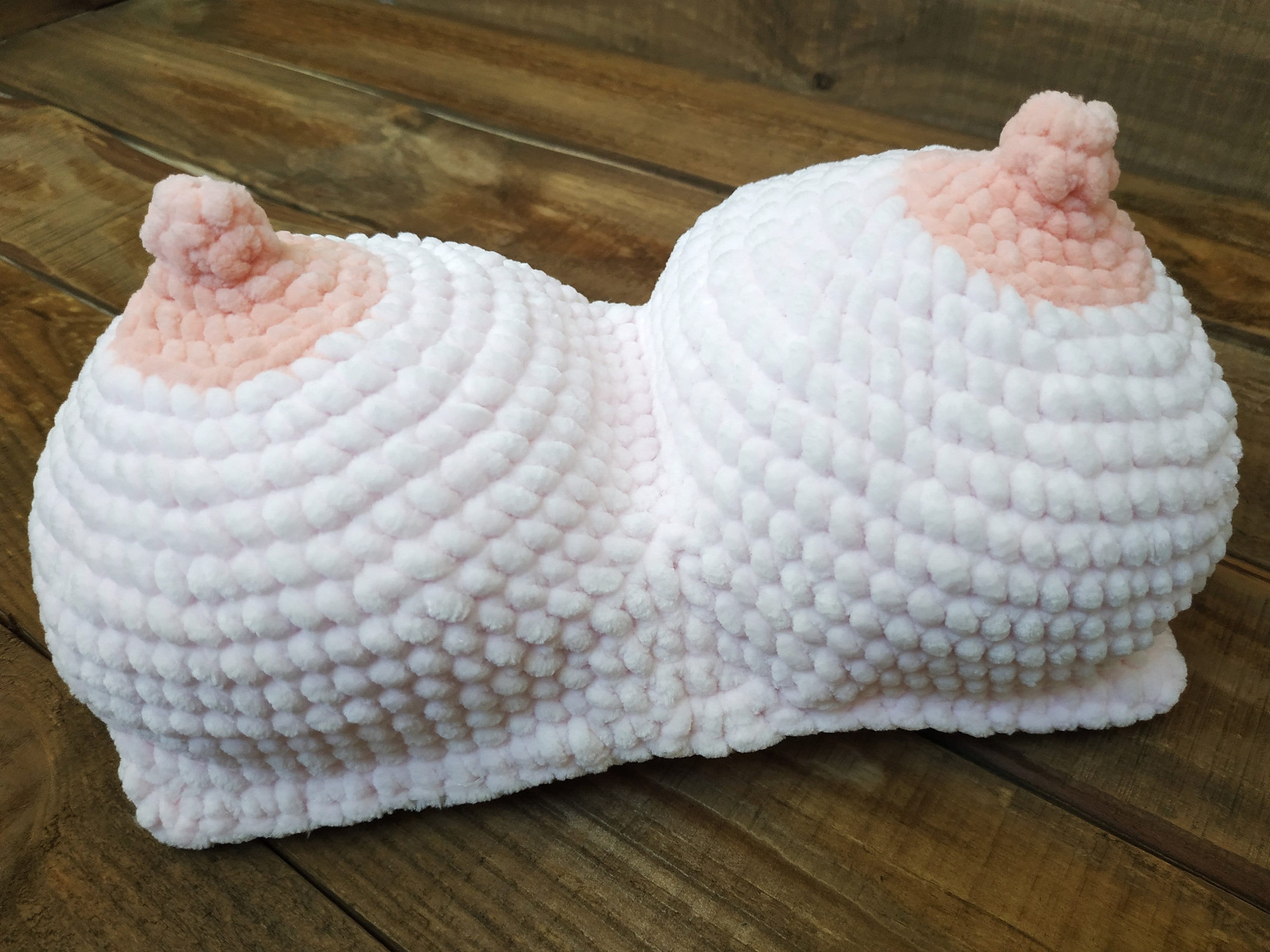 Boob Pillow Сrochet boobs Titty pillows Thick boobs Breast Etsy