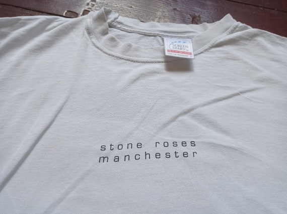 Rare ! T-shirt the Stone Roses Manchester , Screen Stars