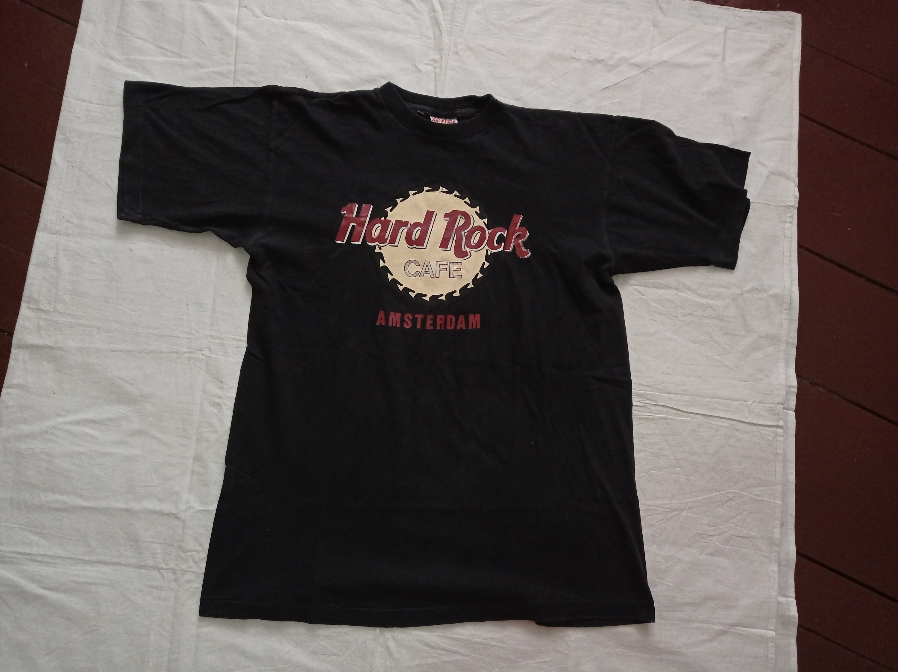 VTG T-shirt Hard Rock Cafe Amsterdam - Etsy