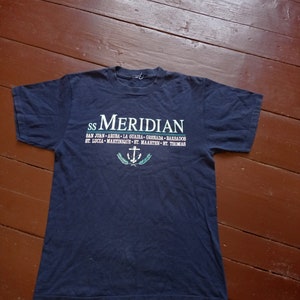 VTG T-Shirt Cruiseschip SS Meridian