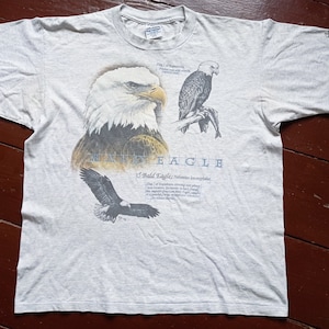 VTG T-Shirt Bald eagle . Size XL . Canada