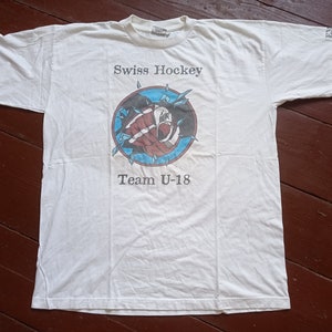 VTG T-Shirt Switzerland U18 hockey team