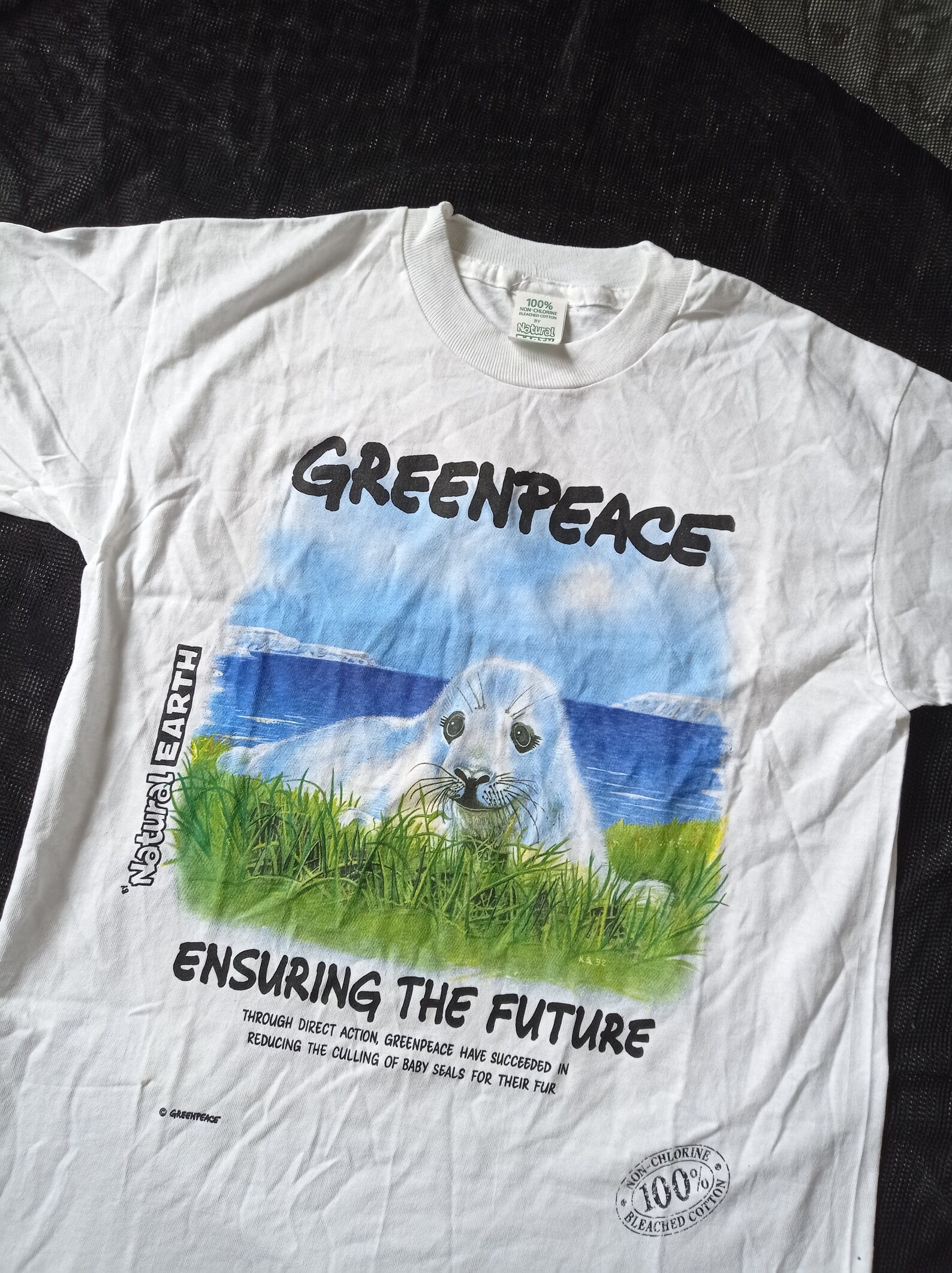 VTG TShirt Greenpeace Etsy
