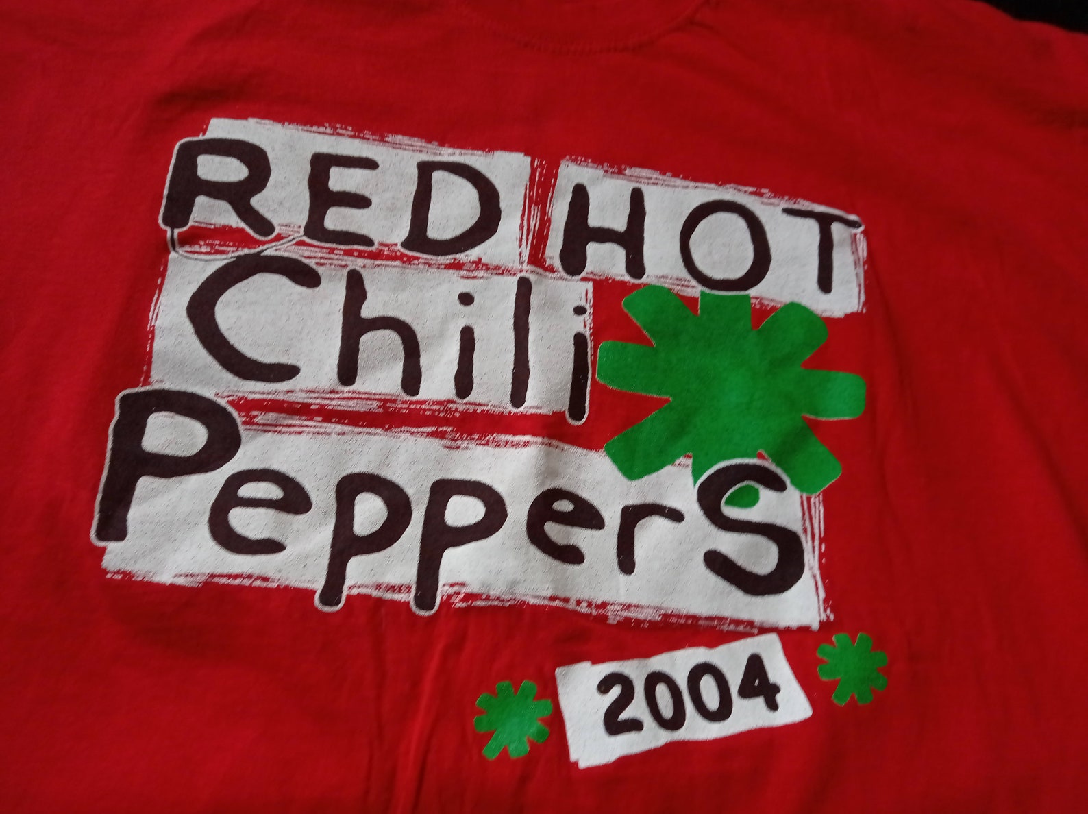TShirt VTG Red Hot Chili Peppers Tour TShirt 2004 Etsy
