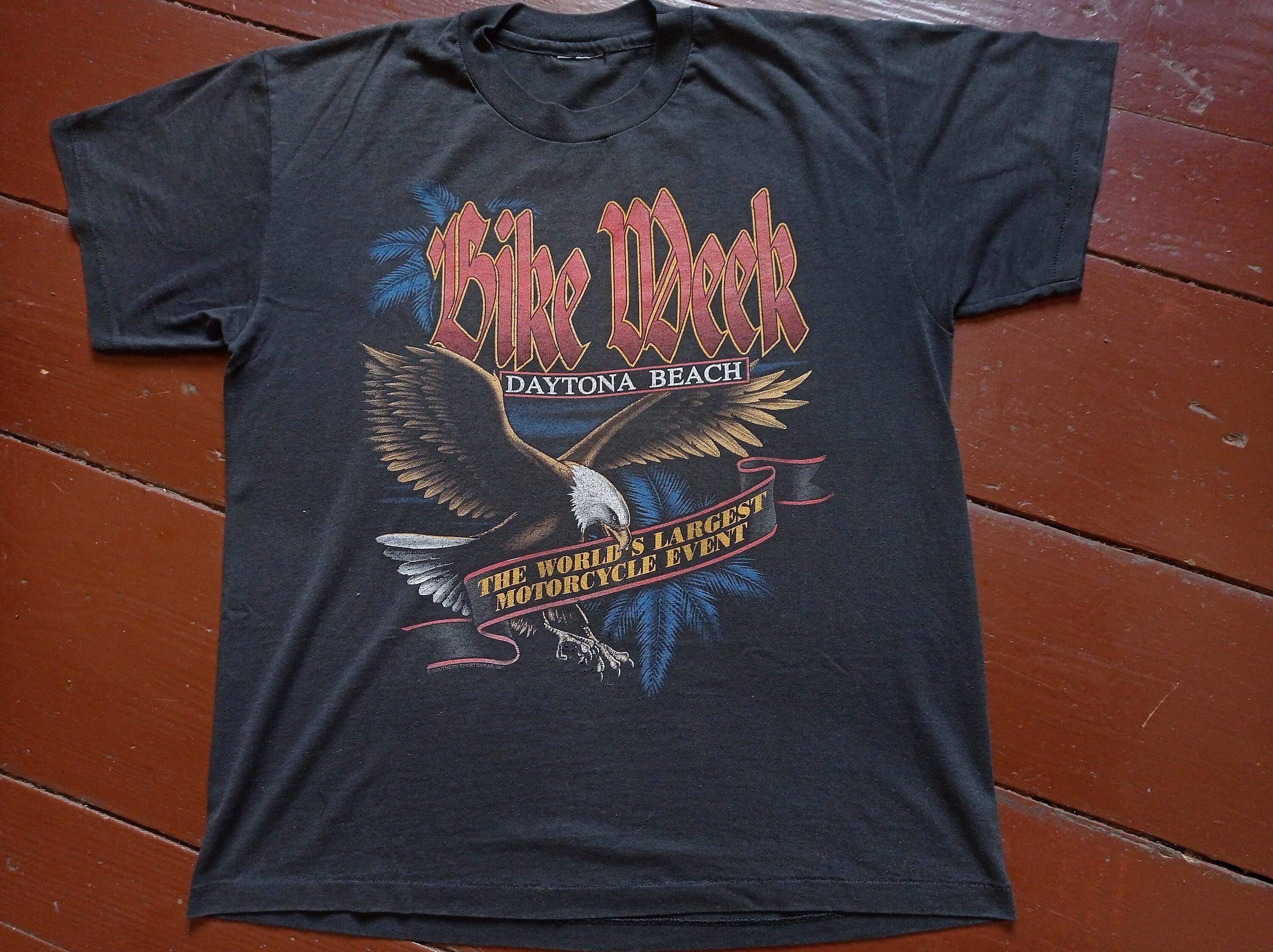 VTG T-shirt Daytona Beach Bike Week , Single Stitch - Etsy