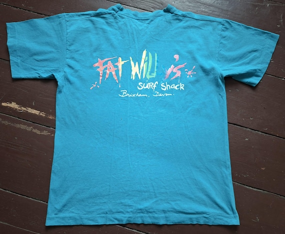 VTG T-shirt Fat Willy's Surf Shack ,single Stitch - Etsy