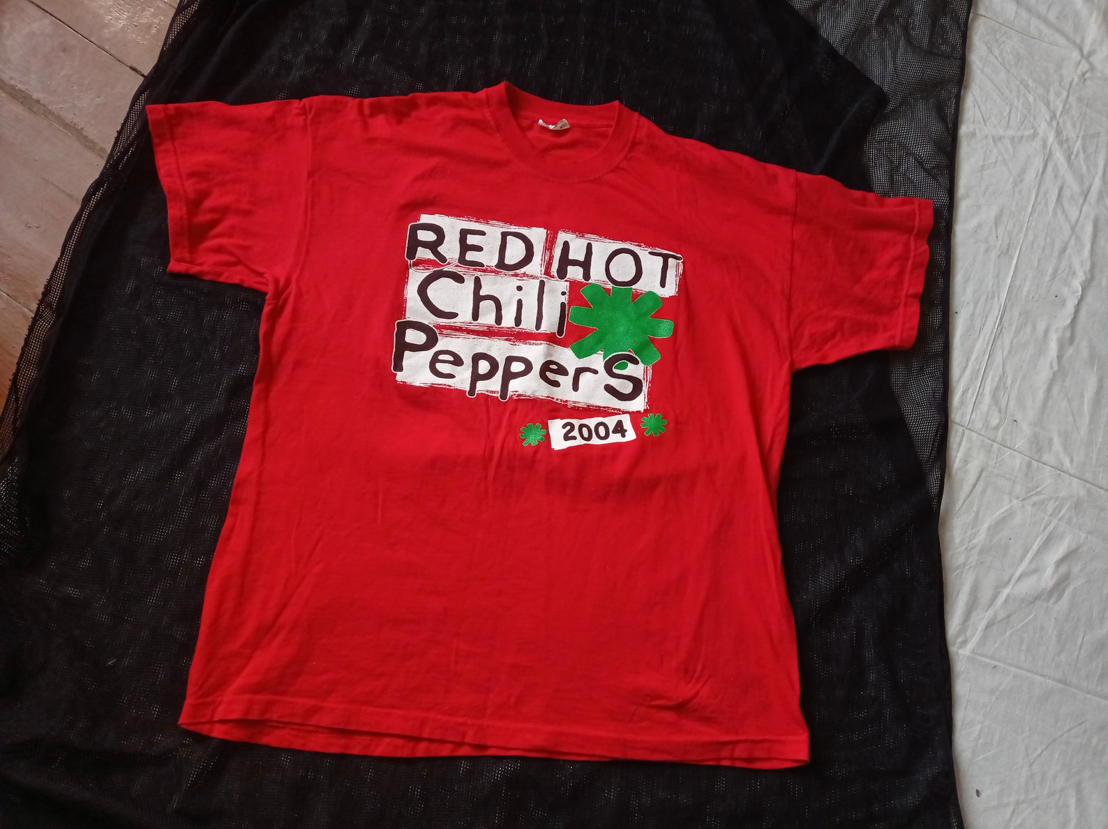 TShirt VTG Red Hot Chili Peppers Tour TShirt 2004 Etsy