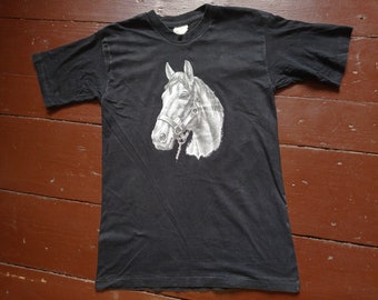 VTG T-shirt  Horse , single-stitch