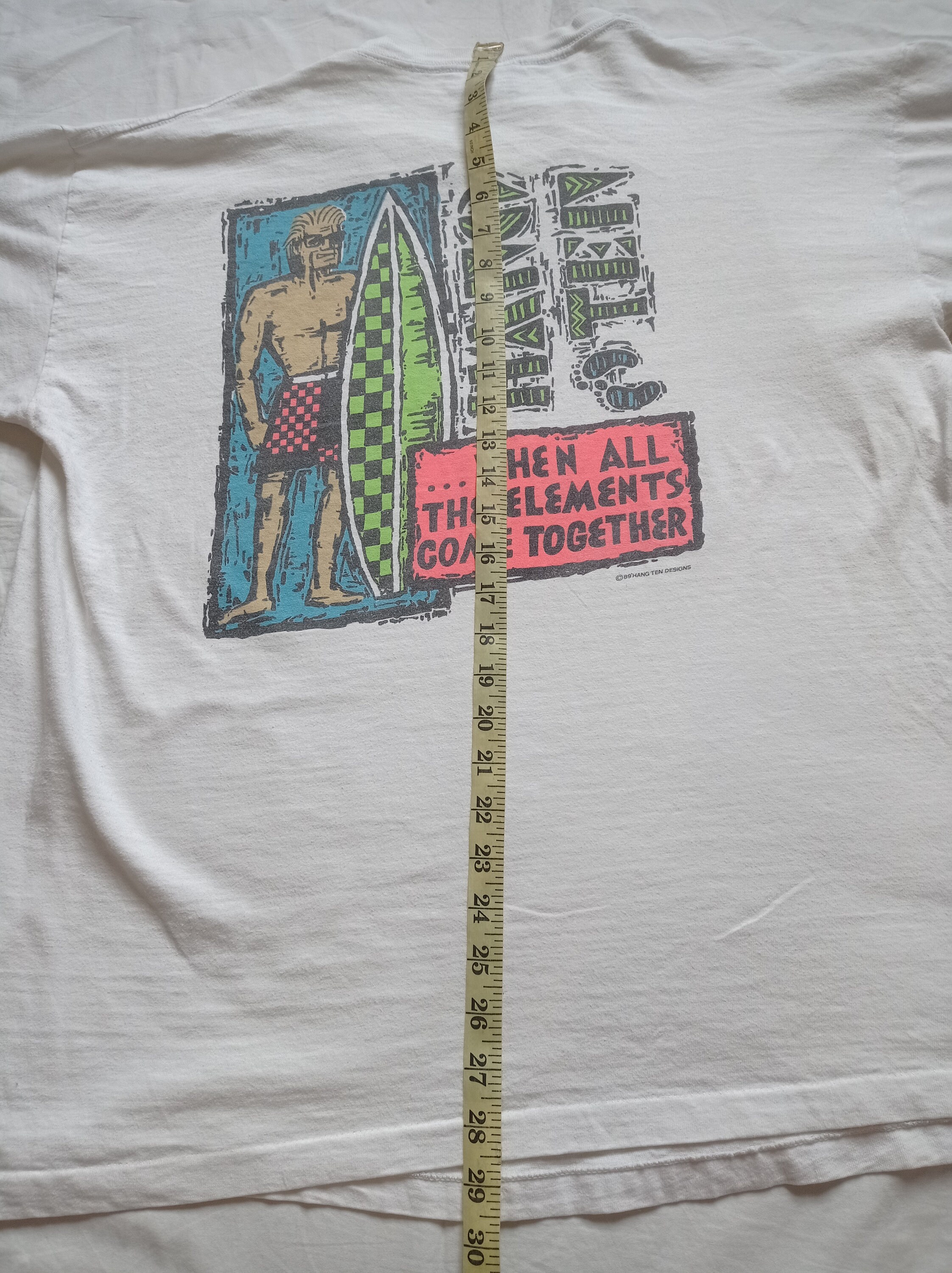 VINTAGE 80s STS GRAPHICS SURF Tシャツ 両面　XL VINTAGE 80s STS GRAPHICS SURF Tシャツ 両面 XL - メルカリ