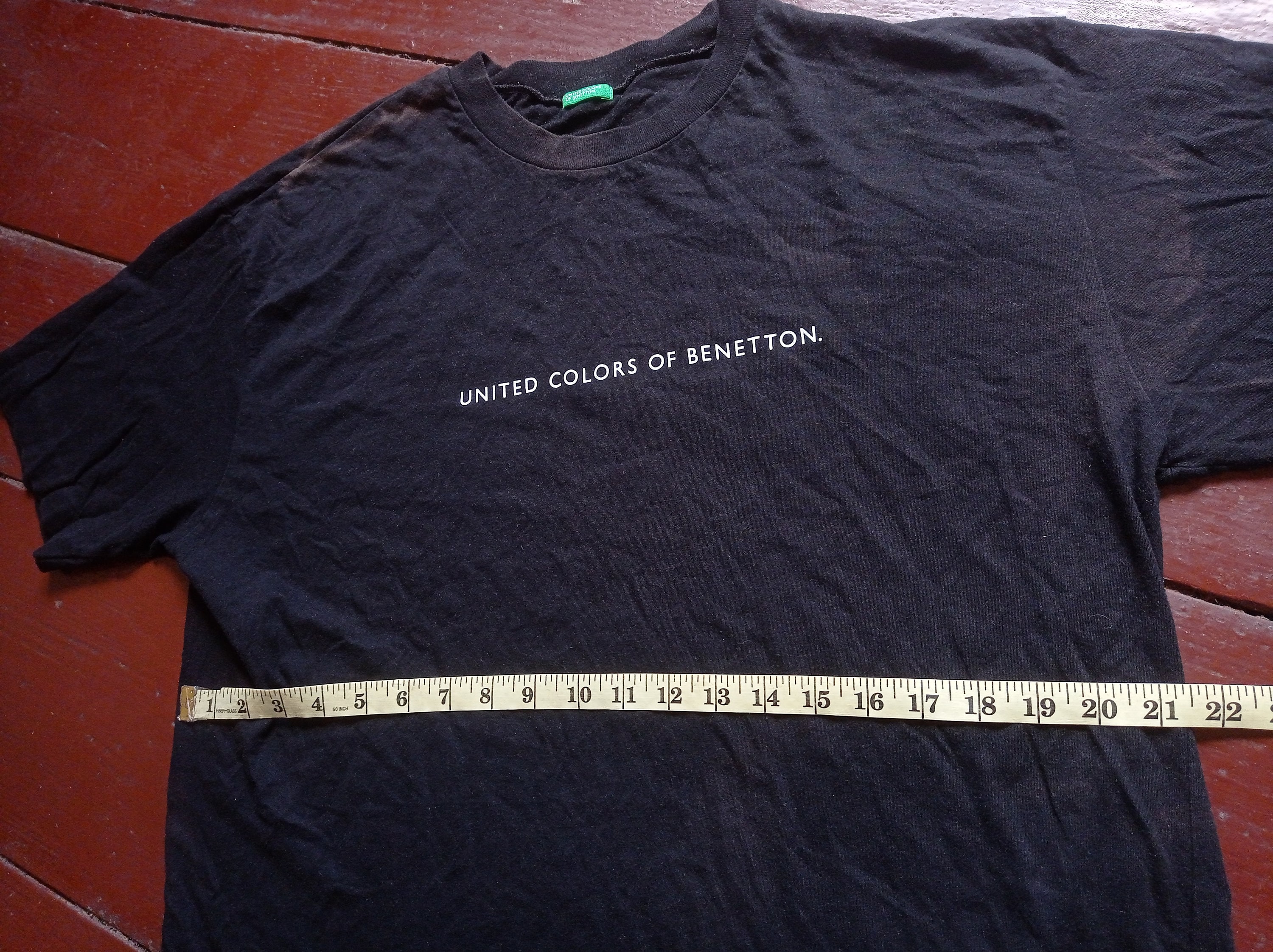 VTG T-shirt United Colors of Benetton , Single Stitch. A Birthday Present -  Etsy