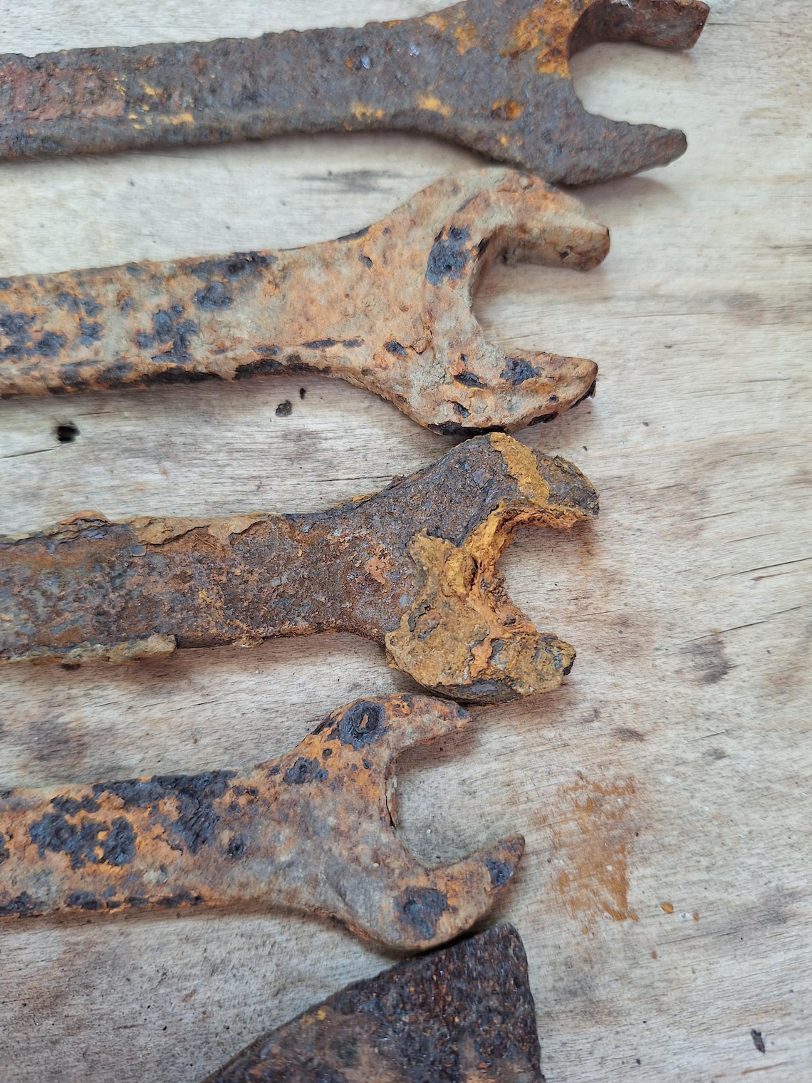 Rusty Metal Objects. Rusty Axes and Wrenches . Rusty Tools - Etsy