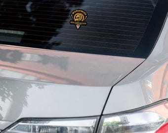 Autocollants noirs WMKA à vie