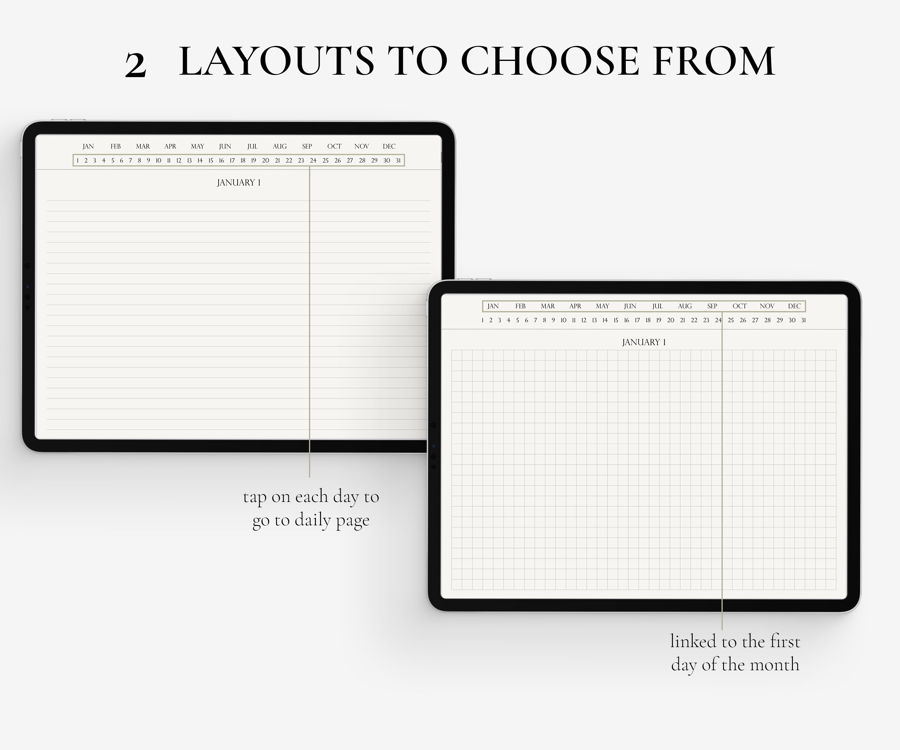 Digital Daily Journal Goodnotes Journal Landscape Diary Etsy