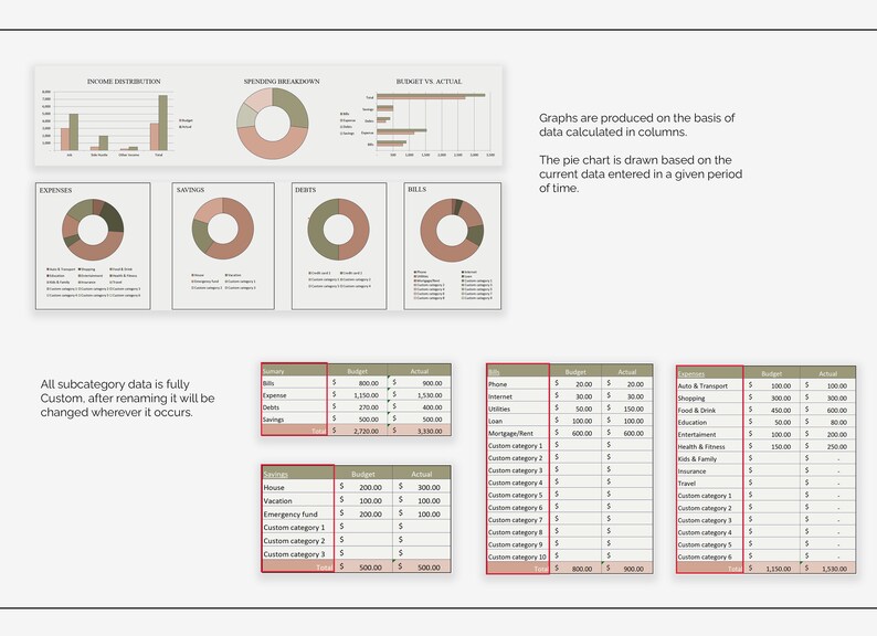 simple monthly budget excel template simple monthly budget excel template