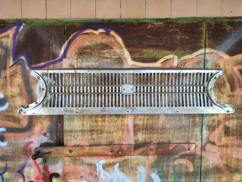 Chrome-plated Radiator Grill of the Soviet izh Car - Etsy