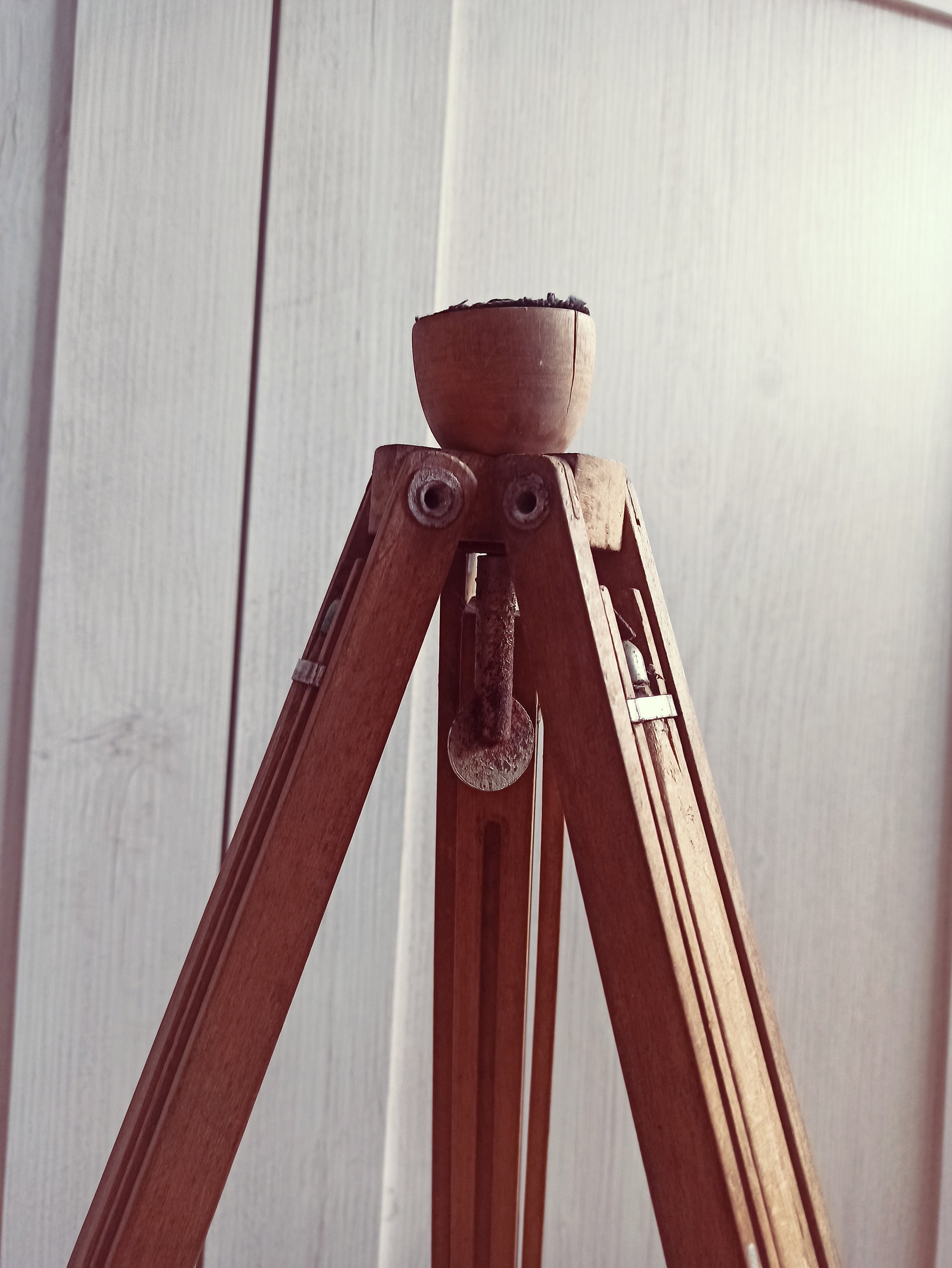 Soviet wooden folding tripod Antique wooden tripod Soviet Etsy