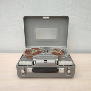 The Soviet Military Dictaphone P-180 Was Not in Use Vintage Tape Recorder  Portable Reel-to-reel Tape Recorder Tape Recorder From USSR 