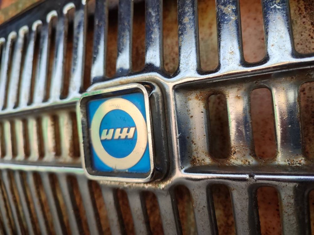 Chrome-plated Radiator Grill of the Soviet 