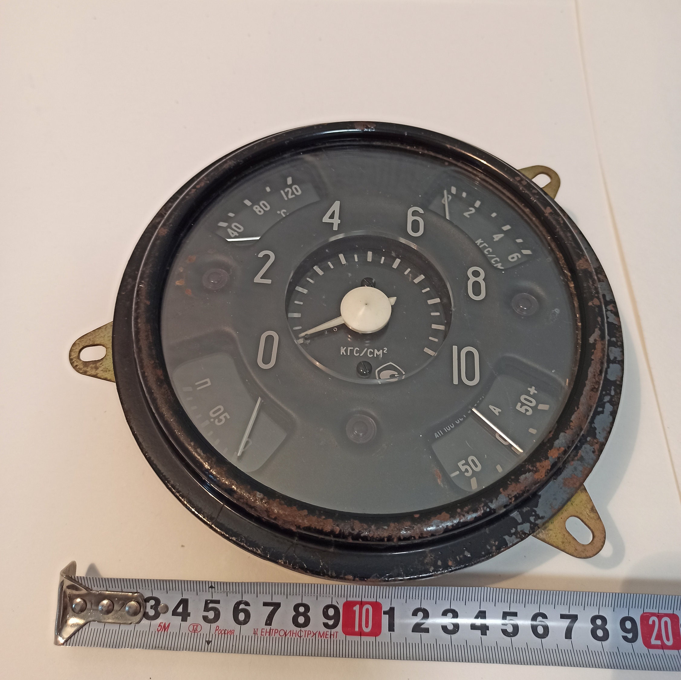 Vintage Soviet Speedometer of the Bus LAZ Large Old Soviet | Etsy