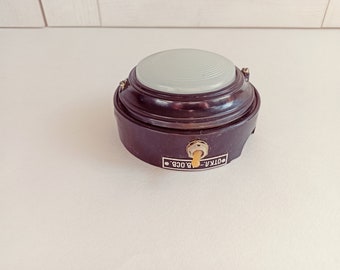 Soviet Plastic Industrial Ceiling Lamp Black and White, USSR Lamp, Retro Light 80s, Industrial Wall Decor, Soviet Military Lamp, loft lamp