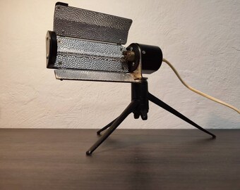 Soviet vintage photo light on trinode / Retro photo equipment of the 70s / Photo equipment of the USSR / Flash for the camera / made in Riga