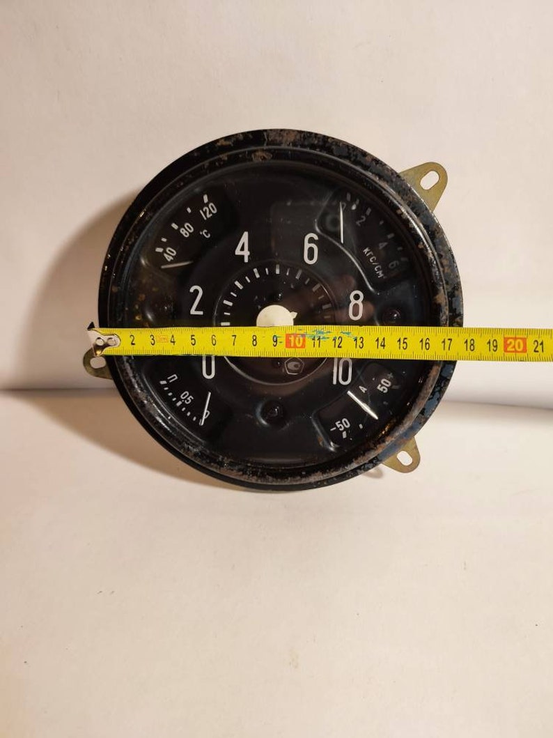 Vintage Soviet Speedometer of the Bus LAZ Large Old Soviet | Etsy