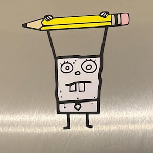 Doodle Bob Fridge Magnet