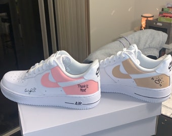 ariana grande custom air force 1