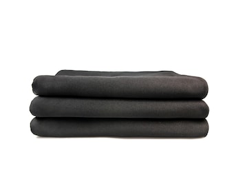 Black Pique Knit Fabric: 70" Wide, Dressmaking & Sewing