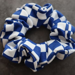 PUNK, Handmade Women&#39;s Hair Scrunchie, Hair Scrunchies, Skinny Scrunchies, Large Scrunchies, Stylish Scrunchies