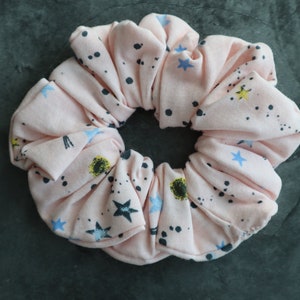 SWEET DREAMS, Handmade Scrunchies, Handmade Women&#39;s Hair Scrunchie, Hair Scrunchies, Skinny Scrunchies, Large Scrunchies, Stylish Scrunchies