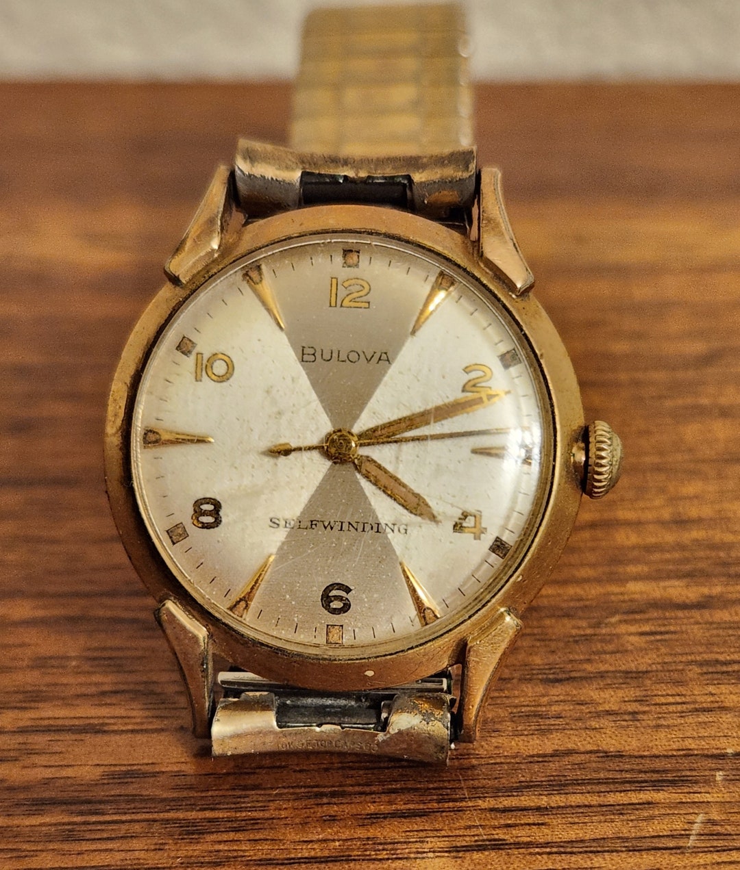 珍品　　1950's BULOVA ブローバ　23石　SELF WIDING 1950s Bulova Wrist Watch Self Winding 23 Jeweled Movement