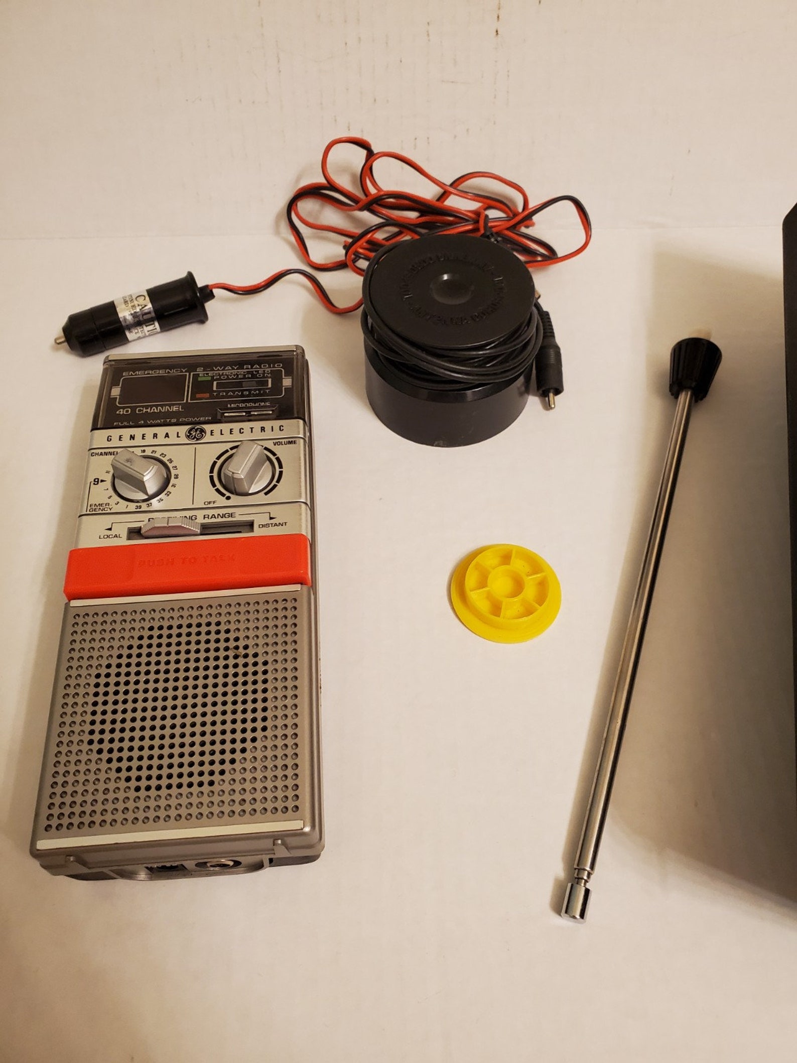 General Electric Emergency Help CB Radio 35908A Etsy