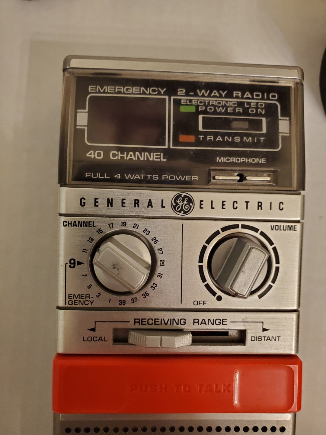 General Electric Emergency Help CB Radio 35908A Etsy