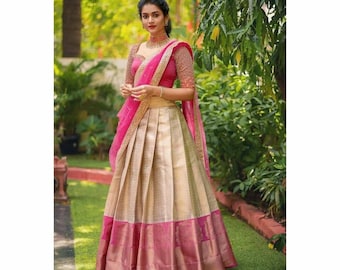 Buy Half And Half Saree Online In India Etsy India