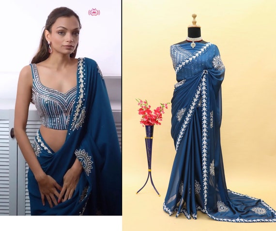Easy to wear clearance saree