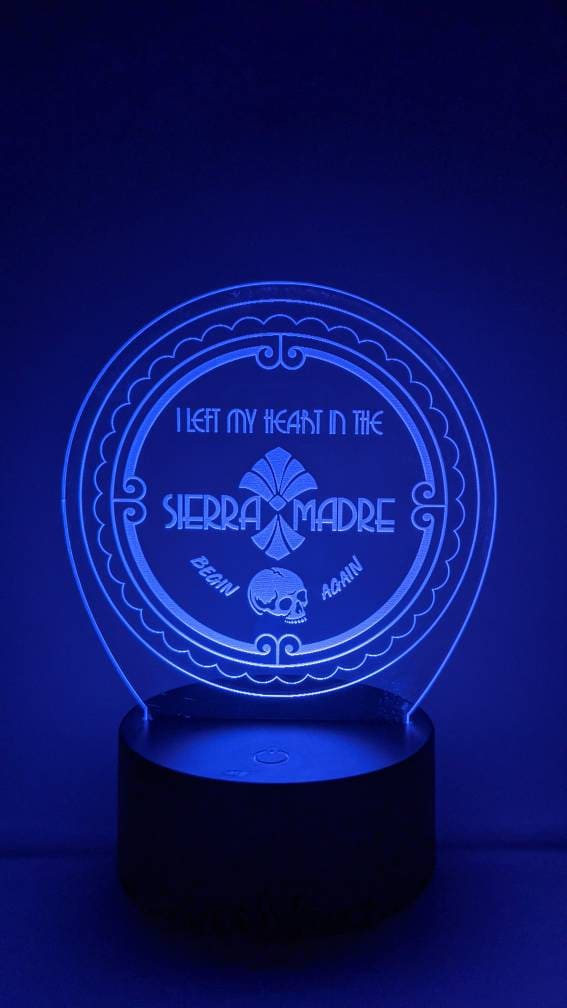 Fallout New Vegas Sierra Madre Night Light LED Lamp Etsy