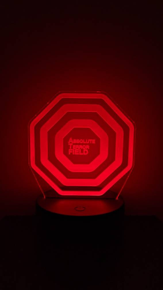 Neon Genesis Evangelion AT Field LED Lamp - Etsy