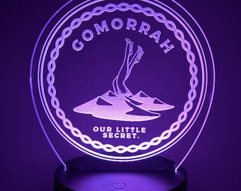 Fallout New Vegas Gomorrah Night Light LED Lamp