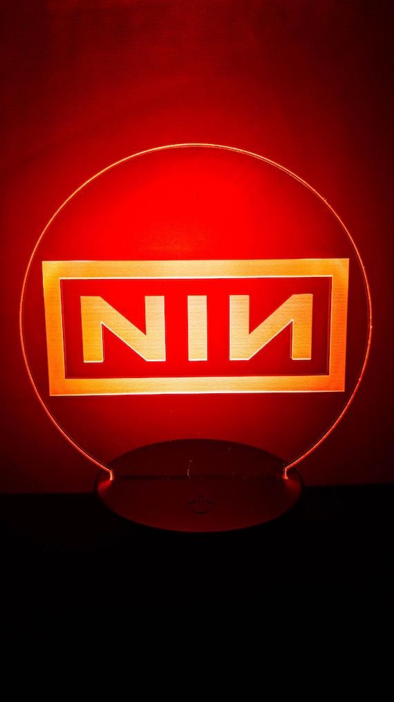Nine Inch Nails LED Night Light - Etsy