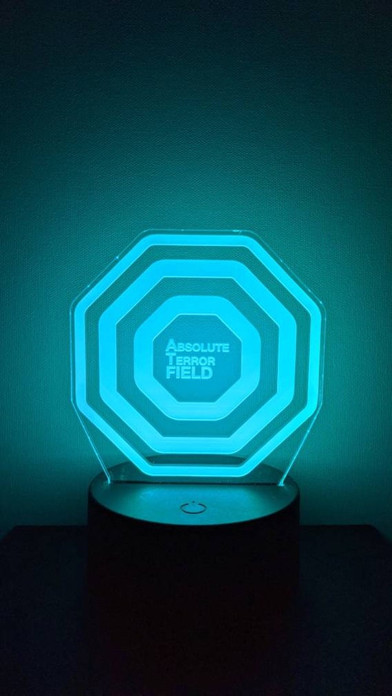 Neon Genesis Evangelion AT Field LED Lamp - Etsy