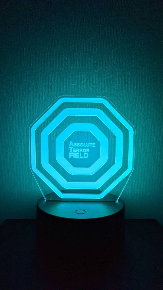 Neon Genesis Evangelion AT Field LED Lamp - Etsy