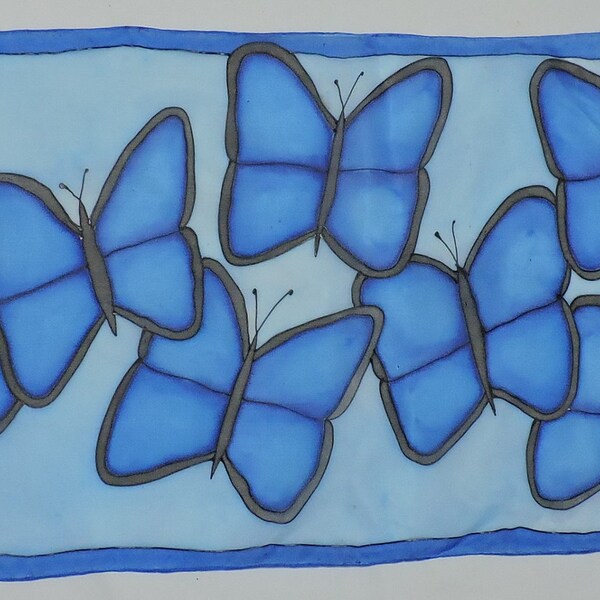 blue butterflies